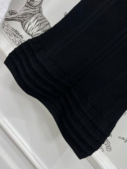logo-embellished knitted vest
