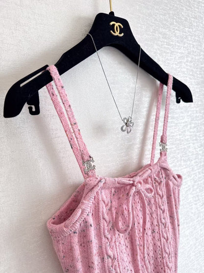 25ss Bowknot Camisole Vest