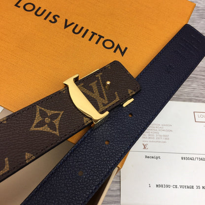 Classic letter buckle, double-sided
