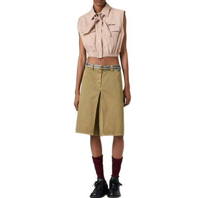 25ss Boy Scout Series Bow Tie Vest Shirt