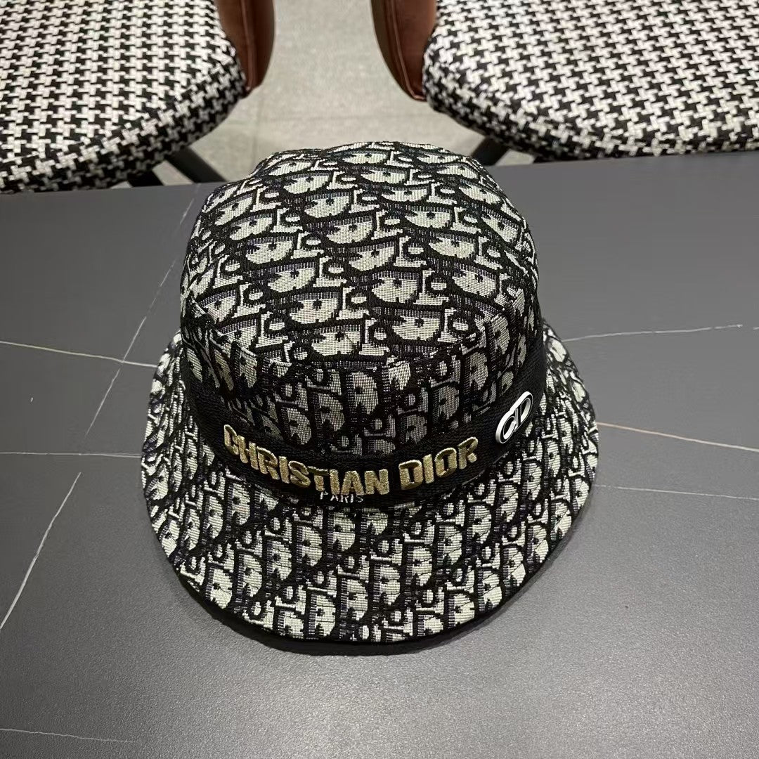 25ss lettering logo bucket hat