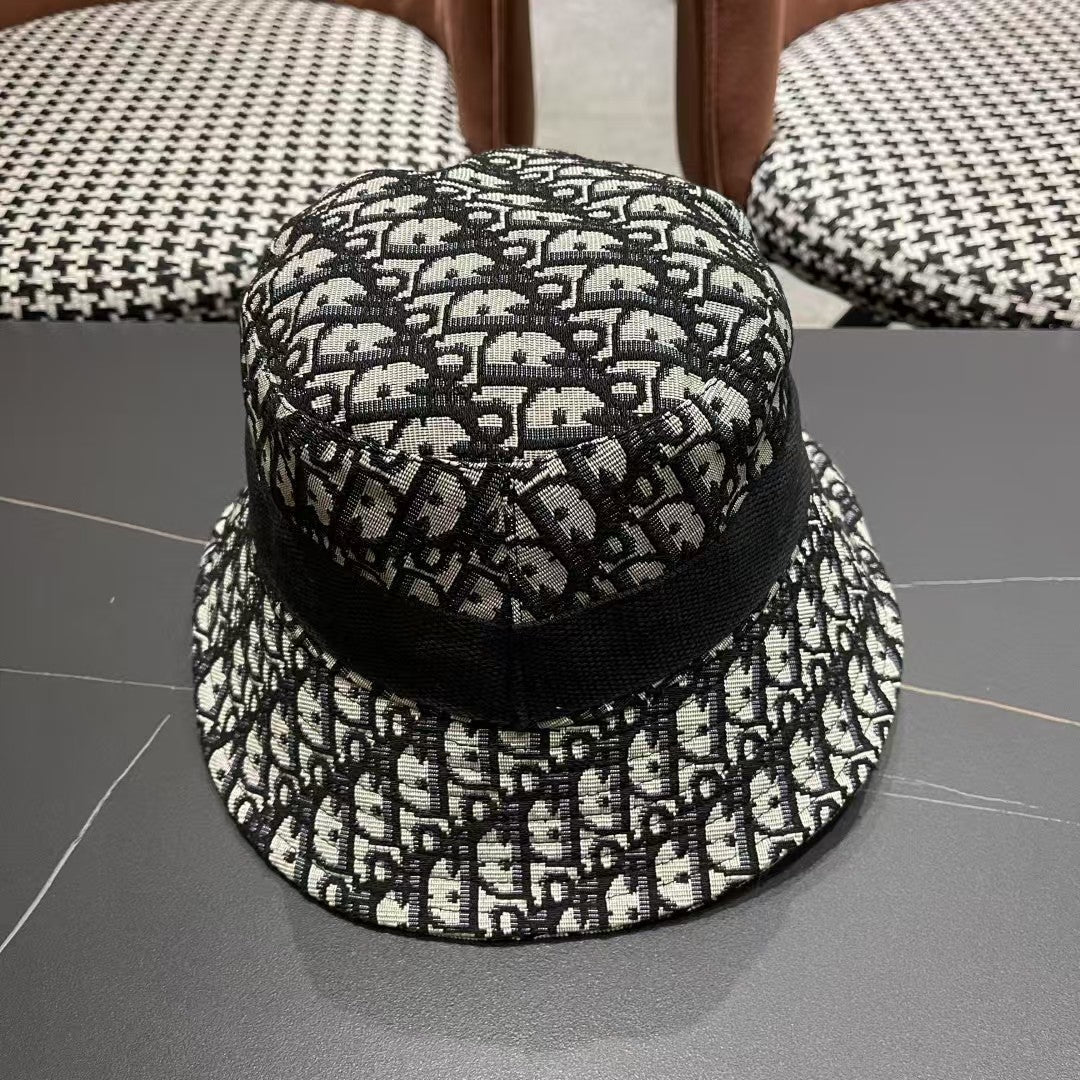 25ss lettering logo bucket hat