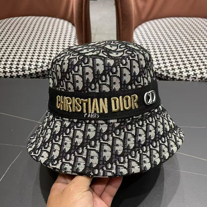25ss lettering logo bucket hat