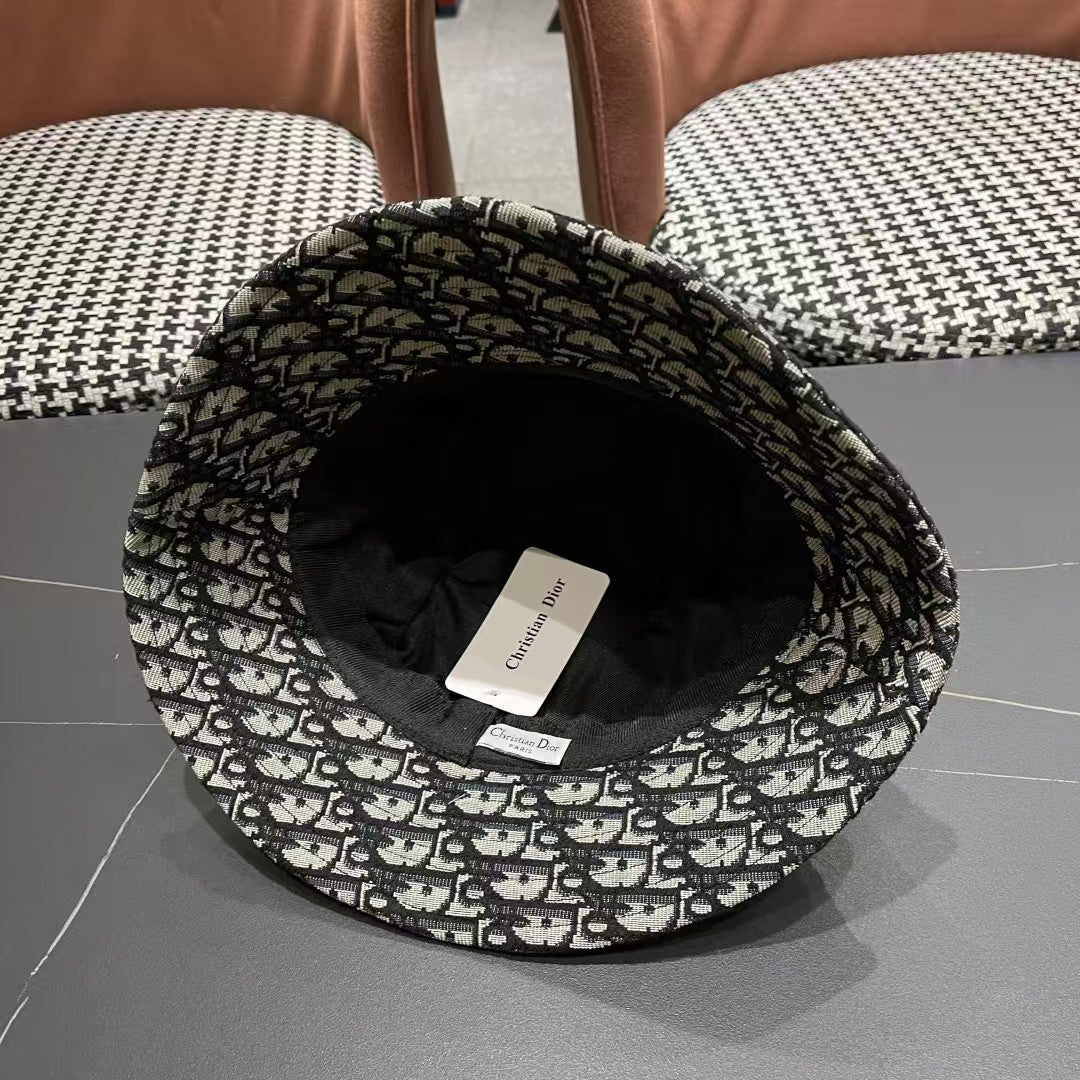 25ss lettering logo bucket hat