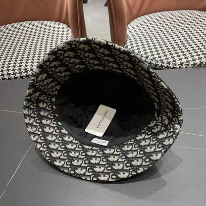 25ss lettering logo bucket hat