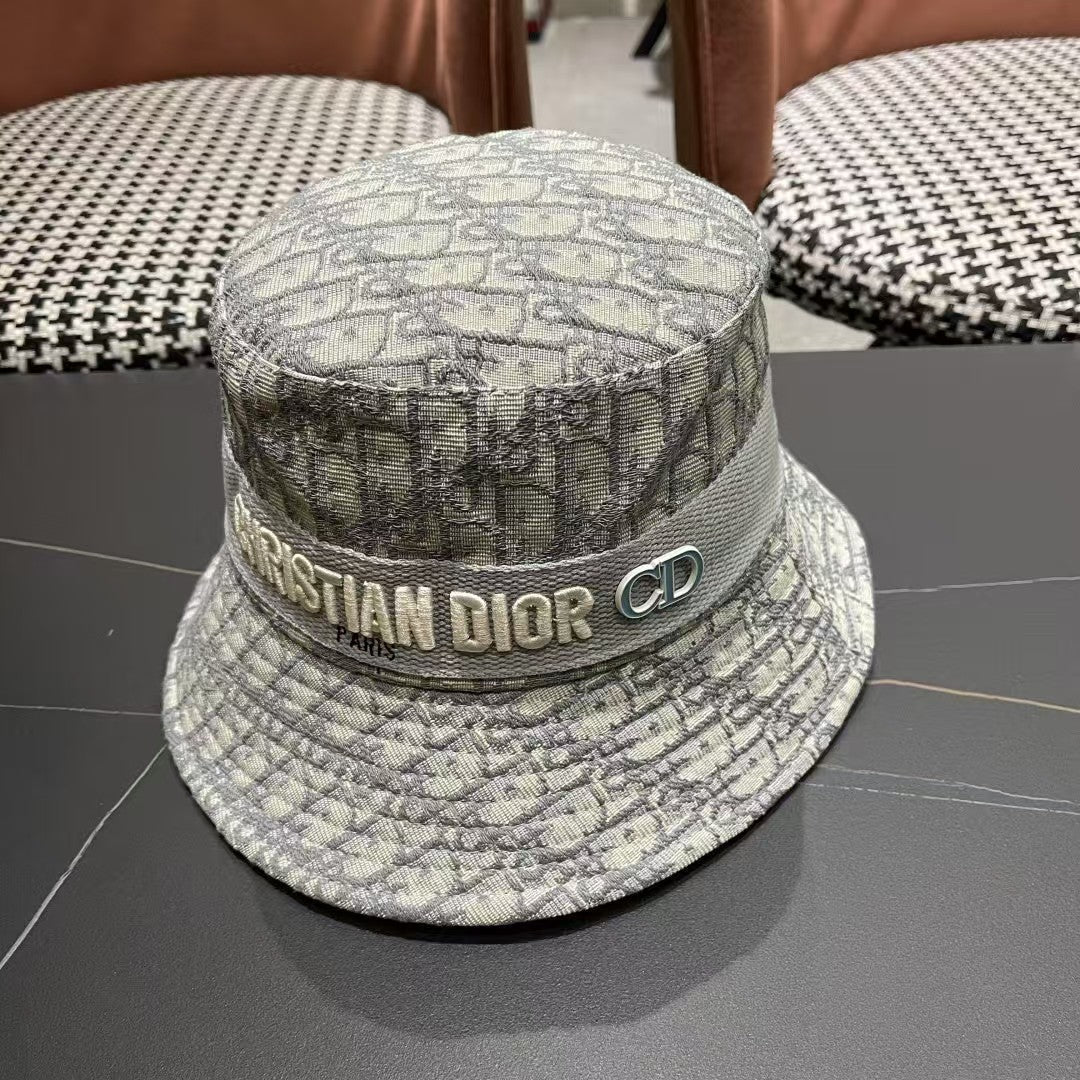 25ss lettering logo bucket hat