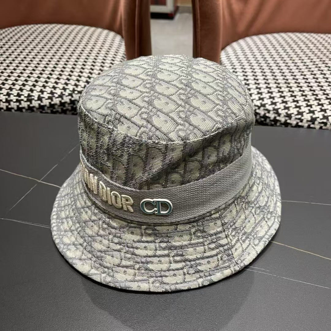 25ss lettering logo bucket hat