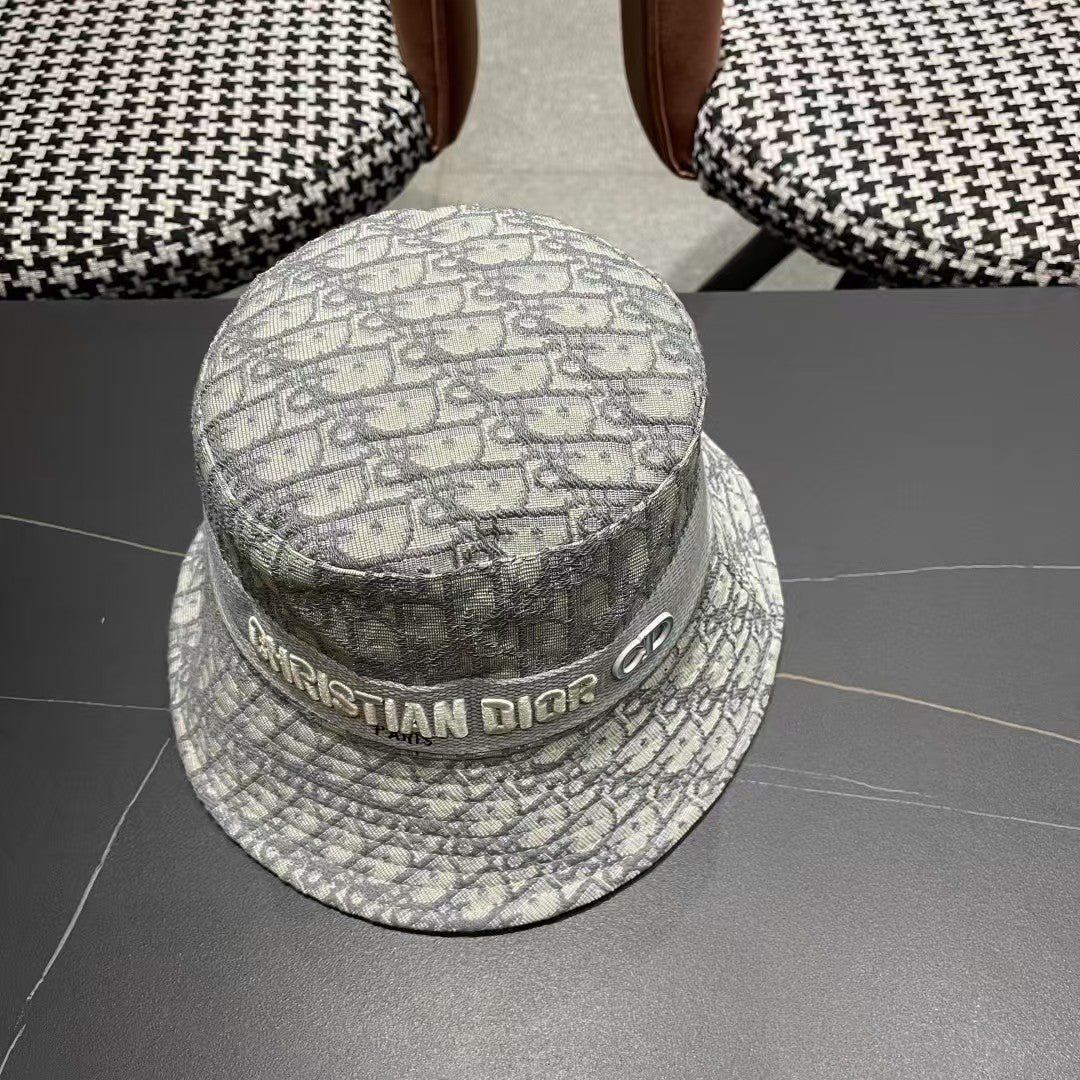25ss lettering logo bucket hat