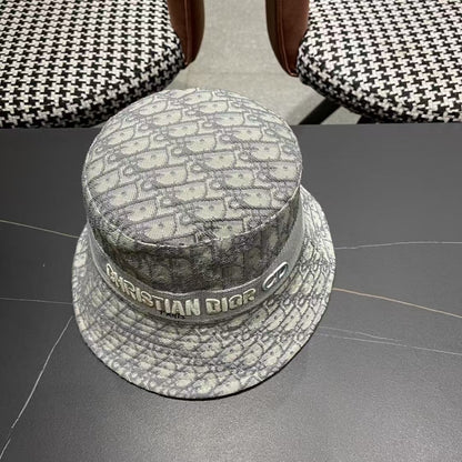 25ss lettering logo bucket hat