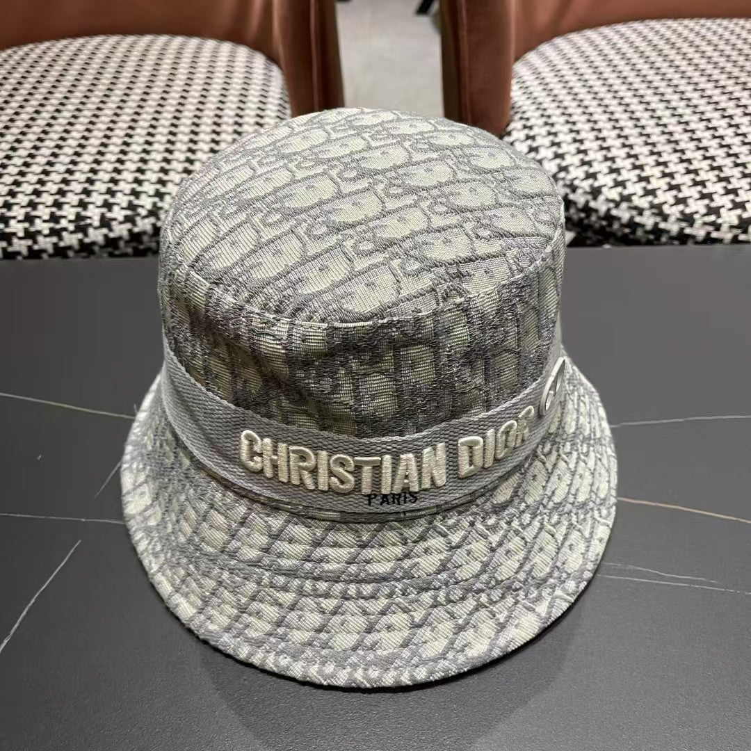 25ss lettering logo bucket hat