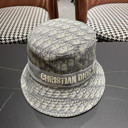 25ss lettering logo bucket hat