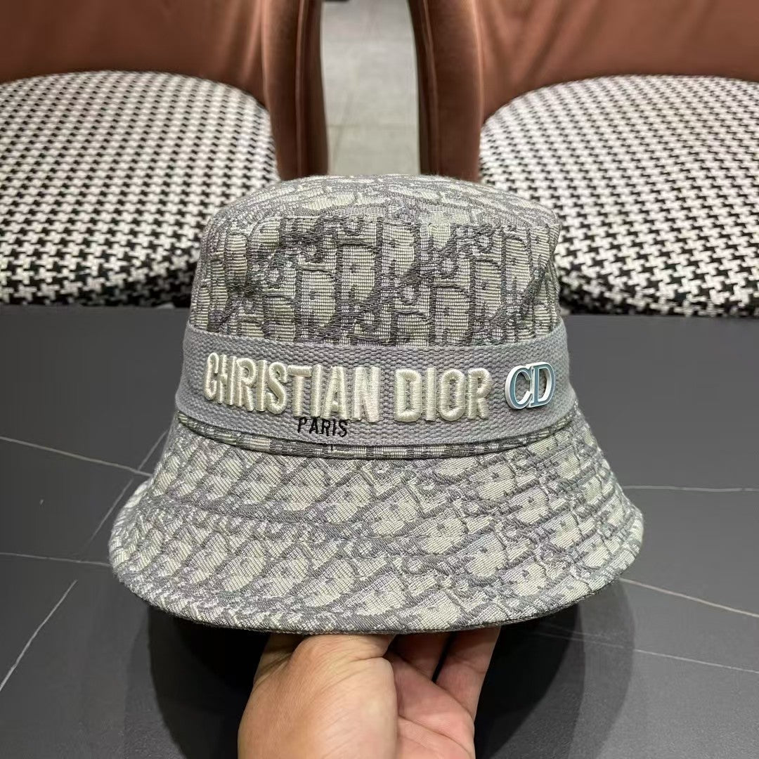 25ss lettering logo bucket hat