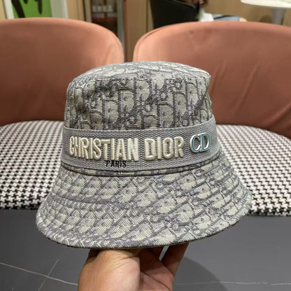 25ss lettering logo bucket hat