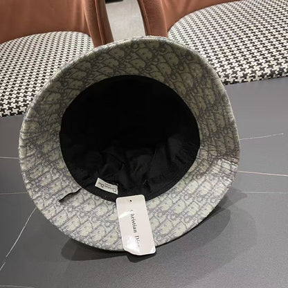 25ss lettering logo bucket hat