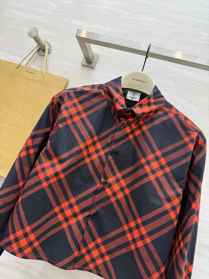 25SS new fashion British style short shirt