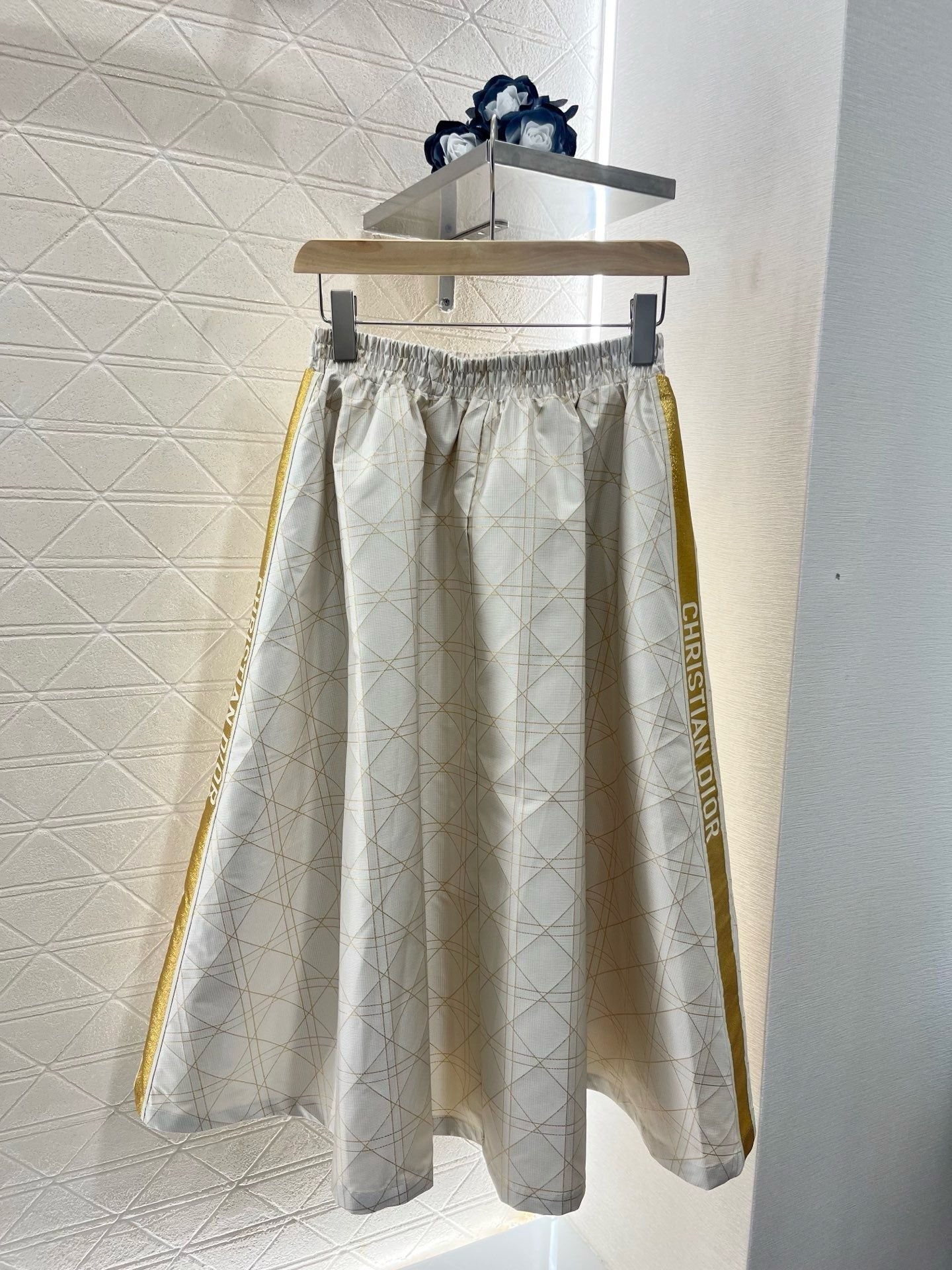 25SS New Arrival High Waist Jacquard  Skirt