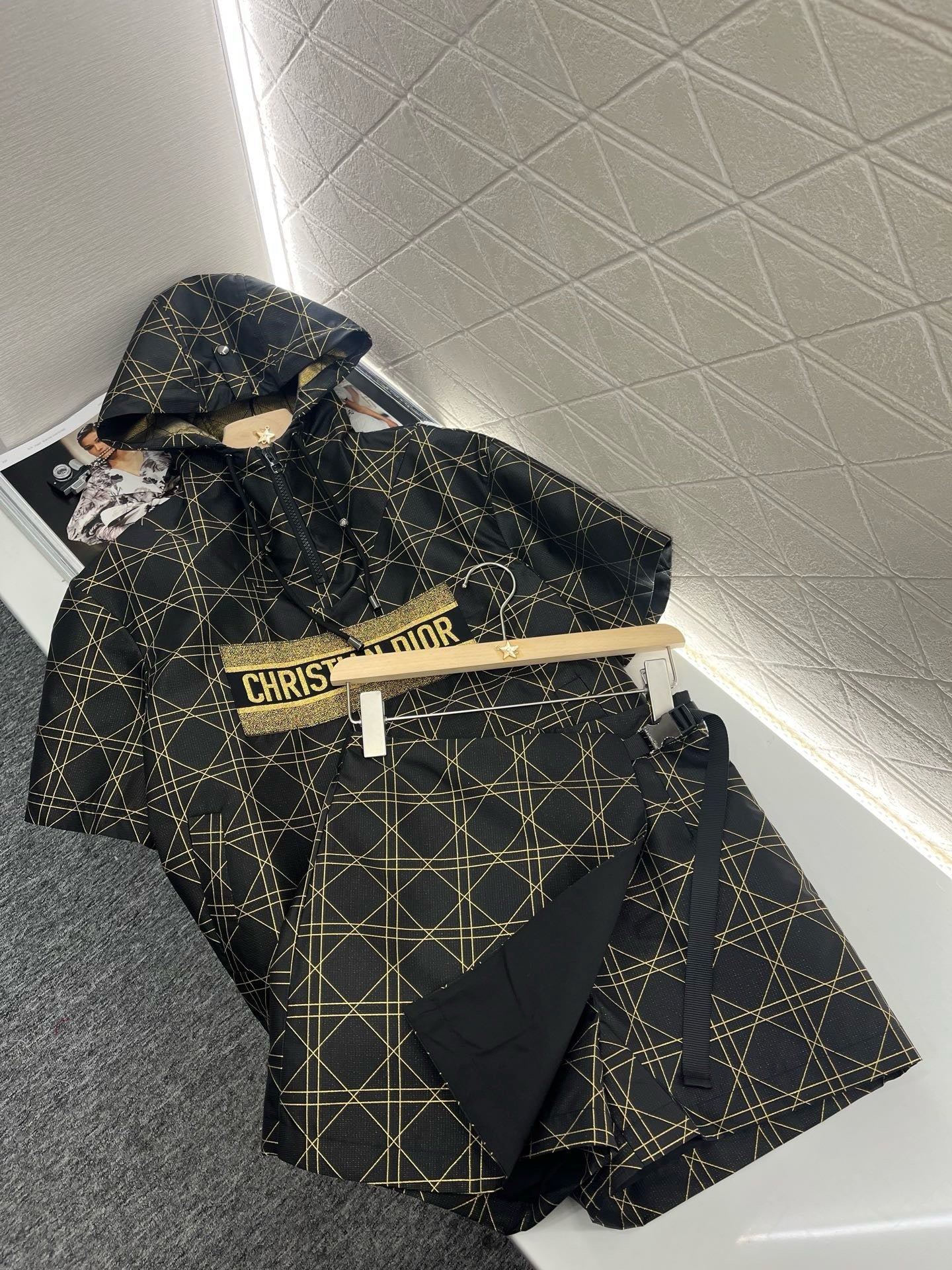 25SS New arrival jacquard  skirt