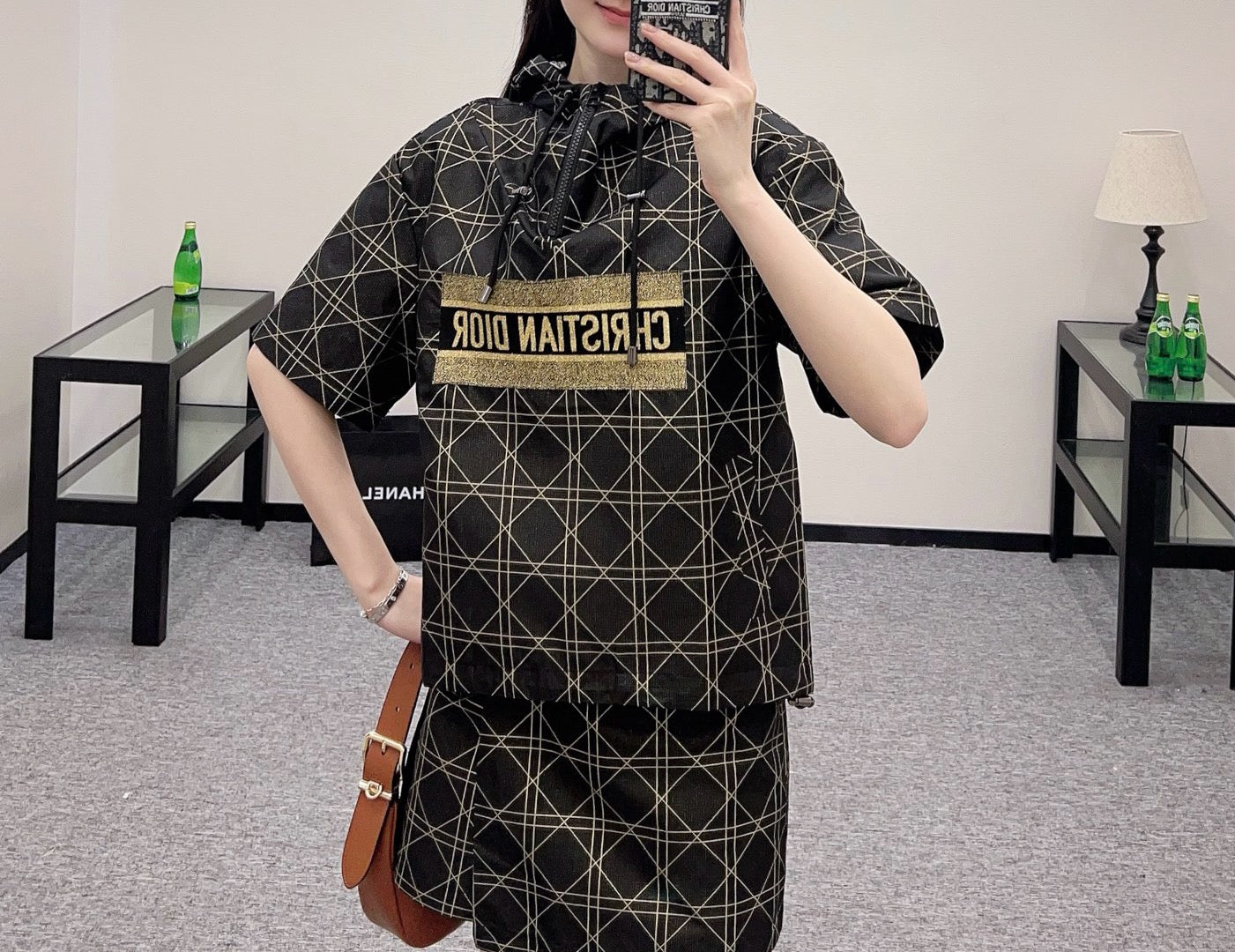 25SS New arrival jacquard  skirt