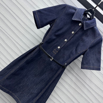 25 New Arrivals Belt Denim Dress