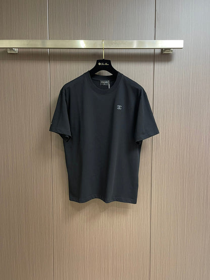 25 Silver metallic thread embroidered short sleeves