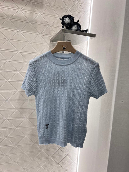 Lace shawl knit short sleeve