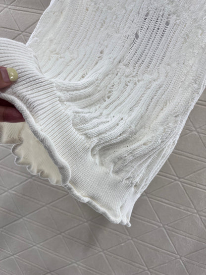 25 Hollow Lace Knitted Vest