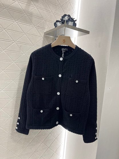 25ss Crochet Pocket Cardigan
