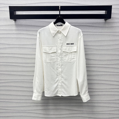 M 25 Lapel Shirt + Half Skirt Set