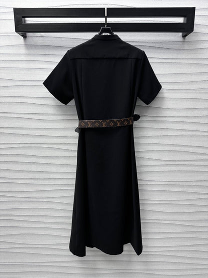 25 New Arrivals Double-breasted Belt Dress