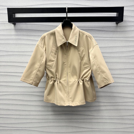 25 New Arrivals Lapel Sleeve Drop Shoulder Jacket