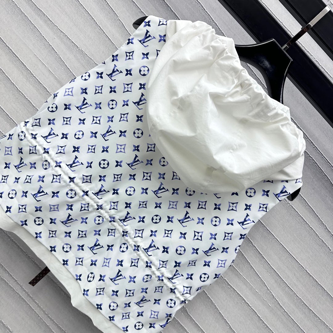 25 New Arrivals Hooded Printed Vest Jacket