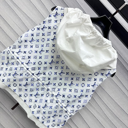 25 New Arrivals Hooded Printed Vest Jacket