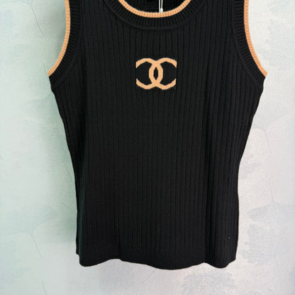 25ss Backless knitted vest