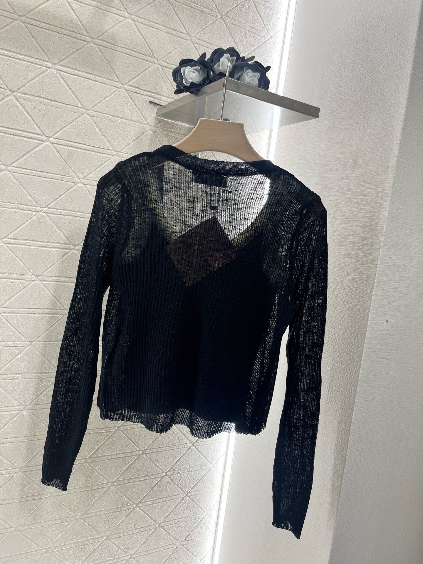 25SS  New Arrival Suspenders with Knitted Long Sleeves