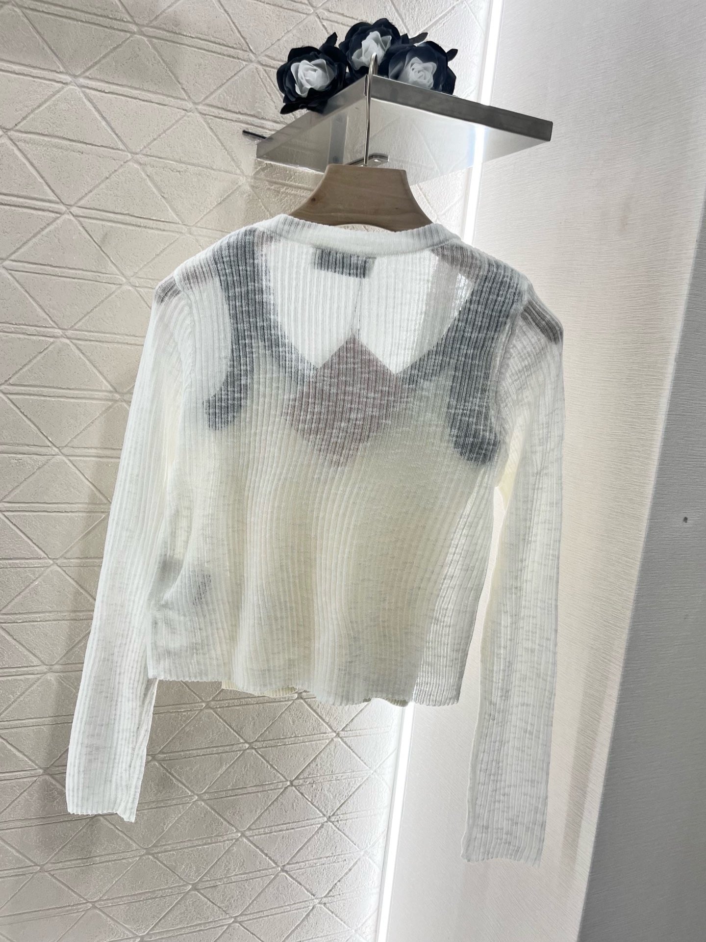 25SS New Arrival Suspenders with Knitted Long Sleeves