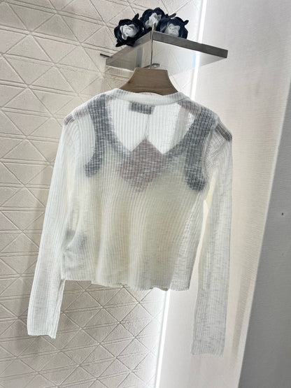 25SS New Arrival Suspenders with Knitted Long Sleeves