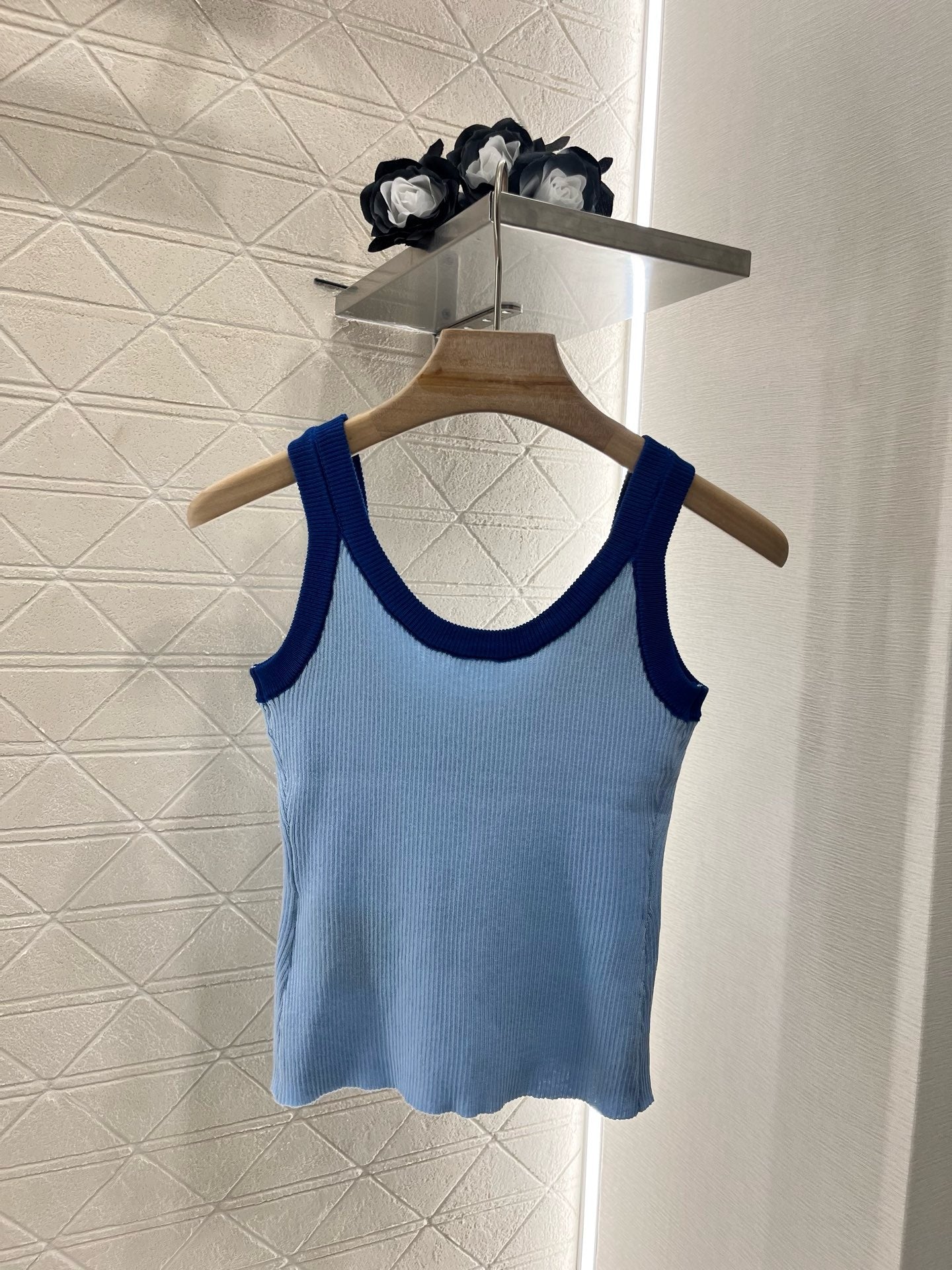 25SS New Arrival Suspenders with Knitted Long Sleeves