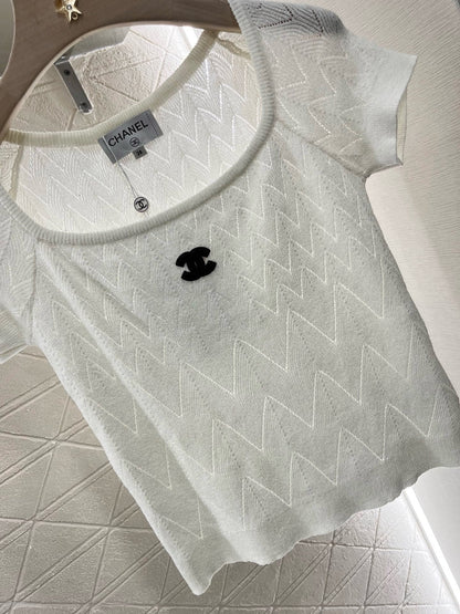 25 Spring and Summer New Wave Knitted Short Sleeve