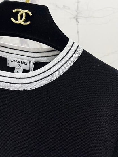 25 contrast color embroidered logo comfortable elastic versatile knitted short sleeves