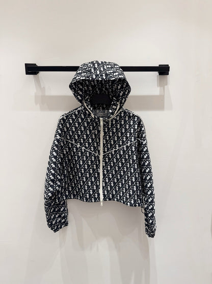 25 new jacquard classic monogram hooded combination