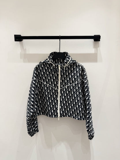 25 new jacquard classic monogram hooded combination