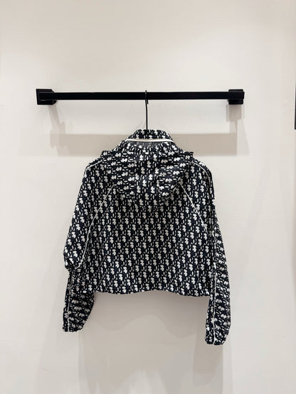 25 new jacquard classic monogram hooded combination