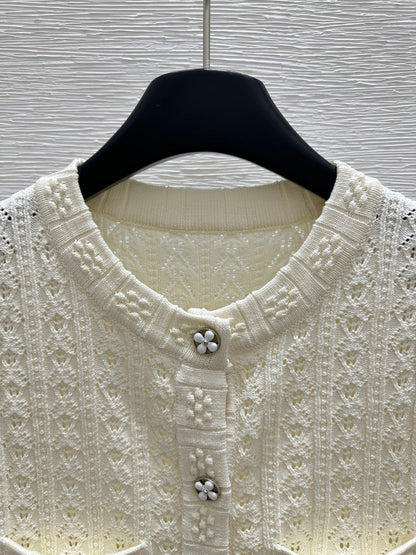 C 25 Wispy Embossed Weave Vest Dress