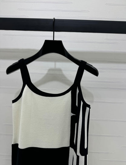 25 sling-back knit dress