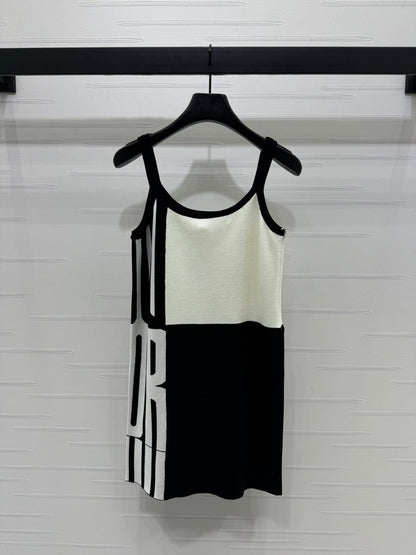 25 sling-back knit dress