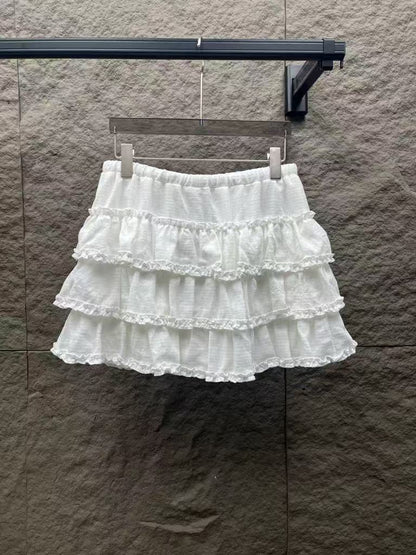 25 New lace cake skirt