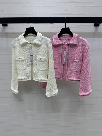 c 25 New Lapel Knit Cardigan