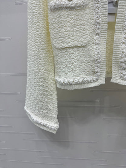 c 25 New Lapel Knit Cardigan