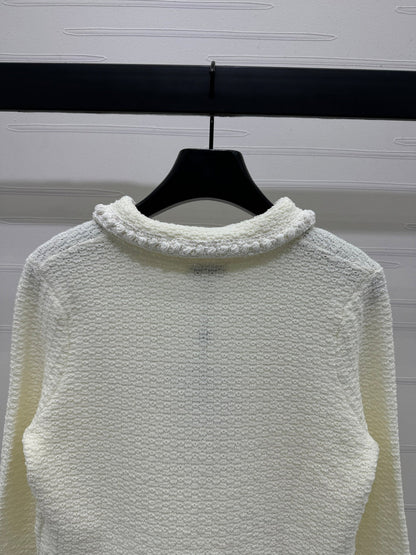 c 25 New Lapel Knit Cardigan
