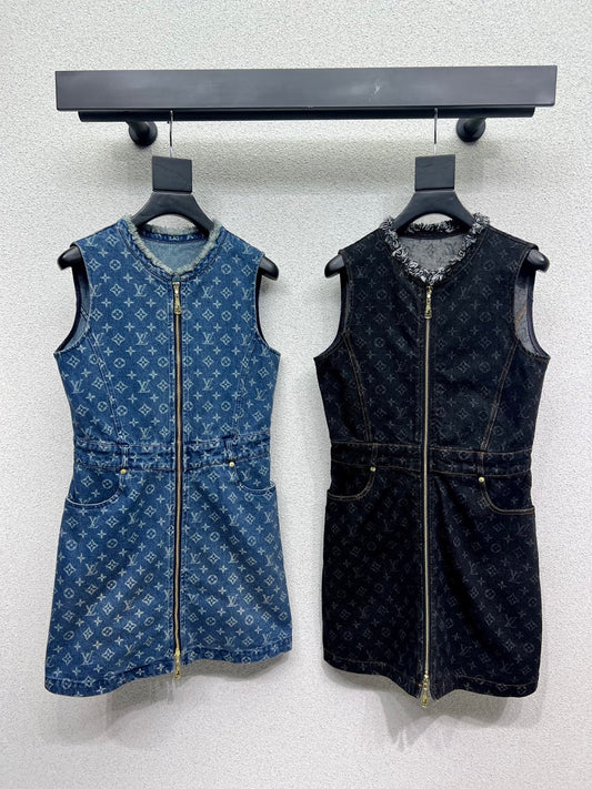 25 New style classic denim dress